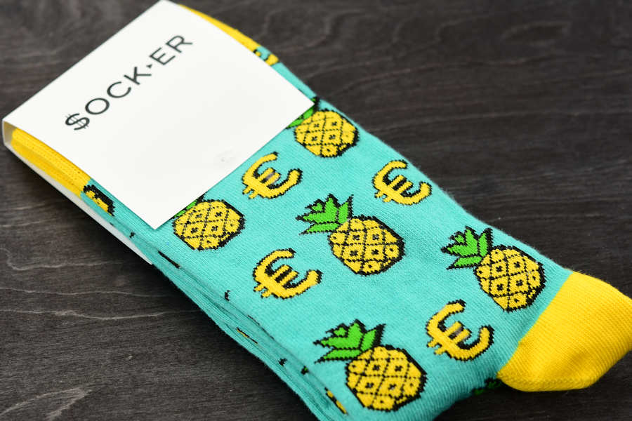 Custom Logo Socks with printed logo