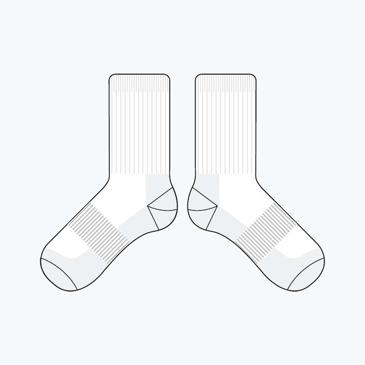 Customized Sport Socks with Logo - Different options