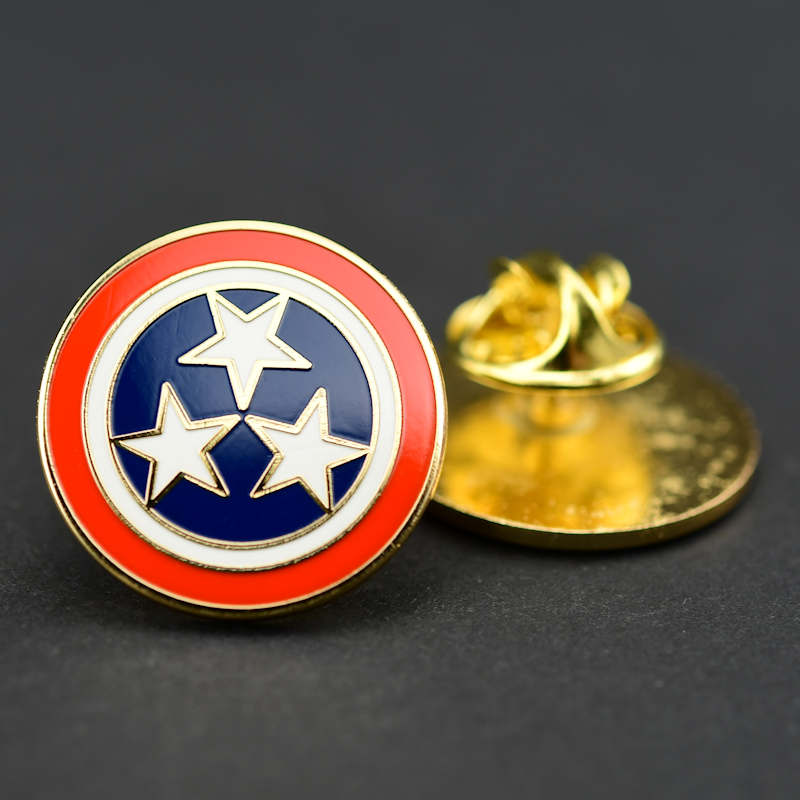 Tennessee Shield Lapel Pin