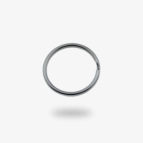 15mm Metal Keyring split ring