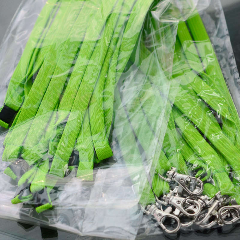 Lime green Classic Bootlace Lanyard, mix and match colors
