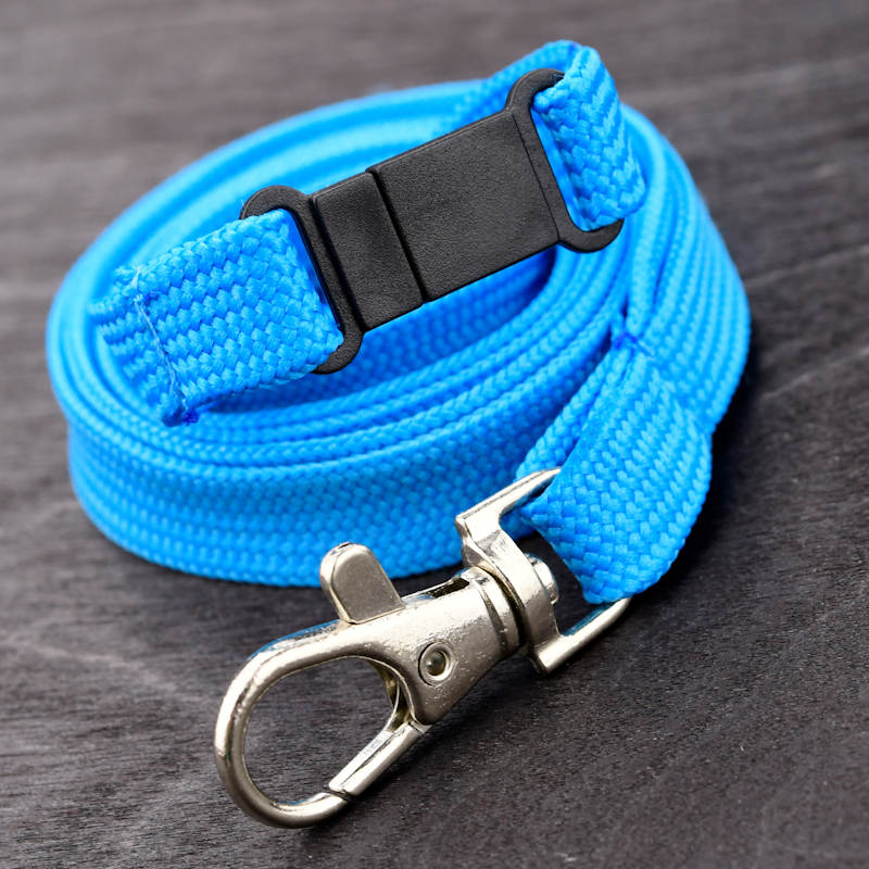 Turquoise Classic Bootlace Lanyard, mix and match colors