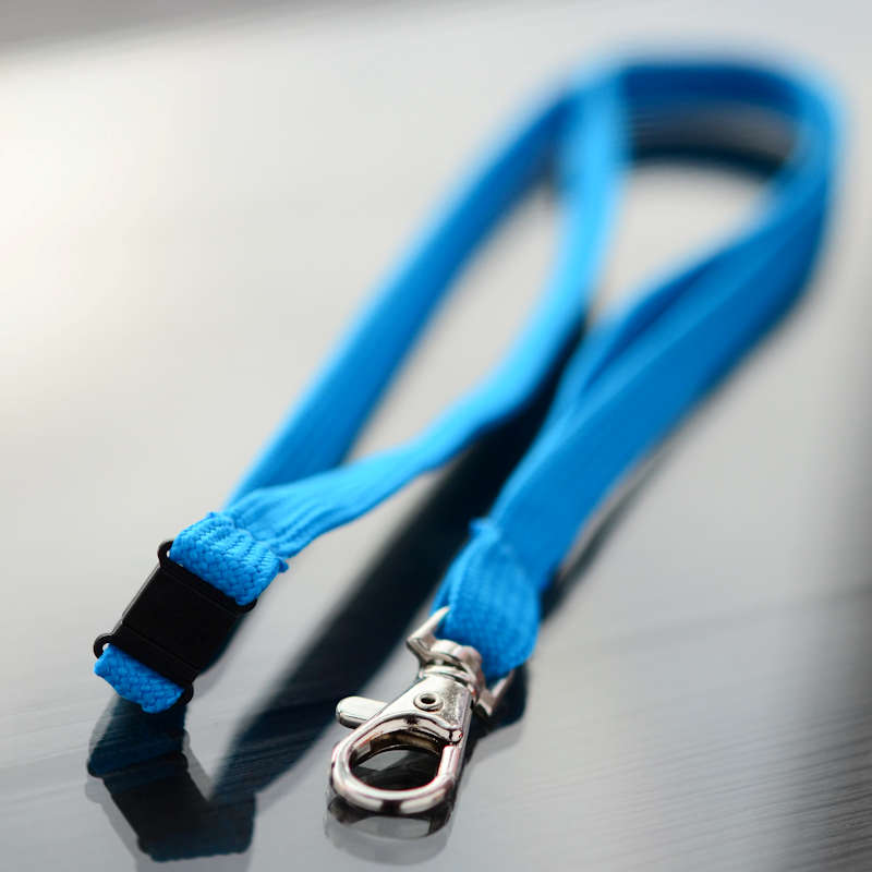 Turquoise Classic Bootlace Lanyard, mix and match colors