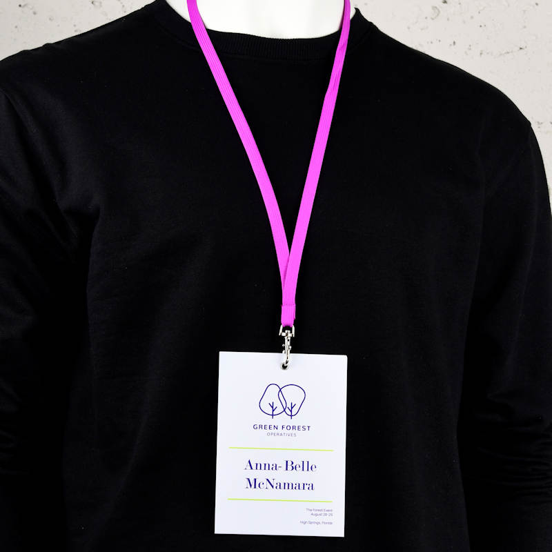 Lilac Classic Bootlace Lanyard, mix and match colors