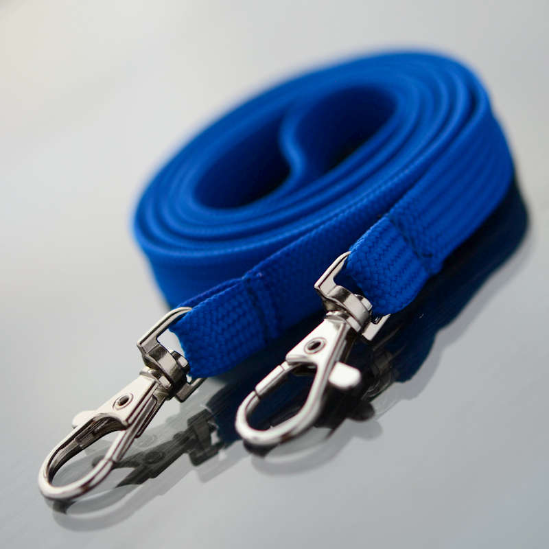 Blue Classic Bootlace Lanyard, mix and match colors