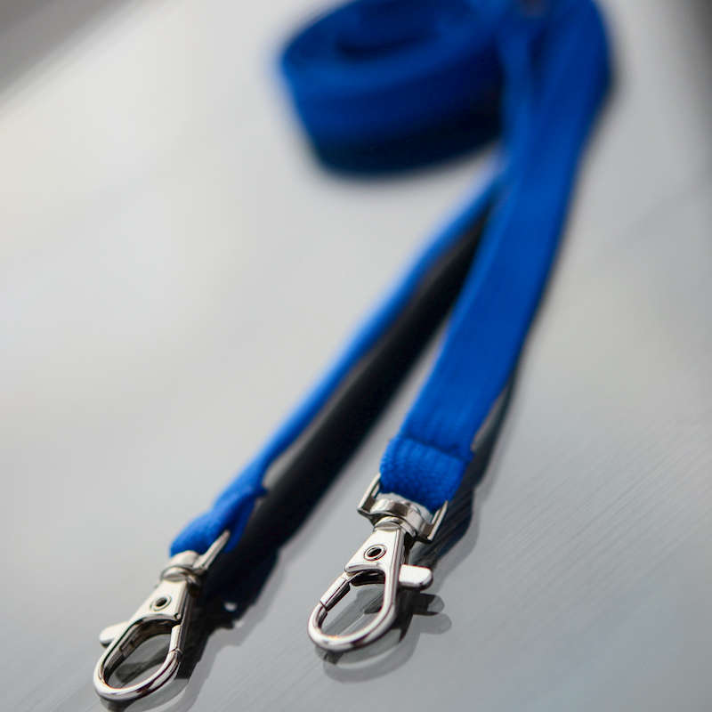 Classic lanyard with two trigger clips