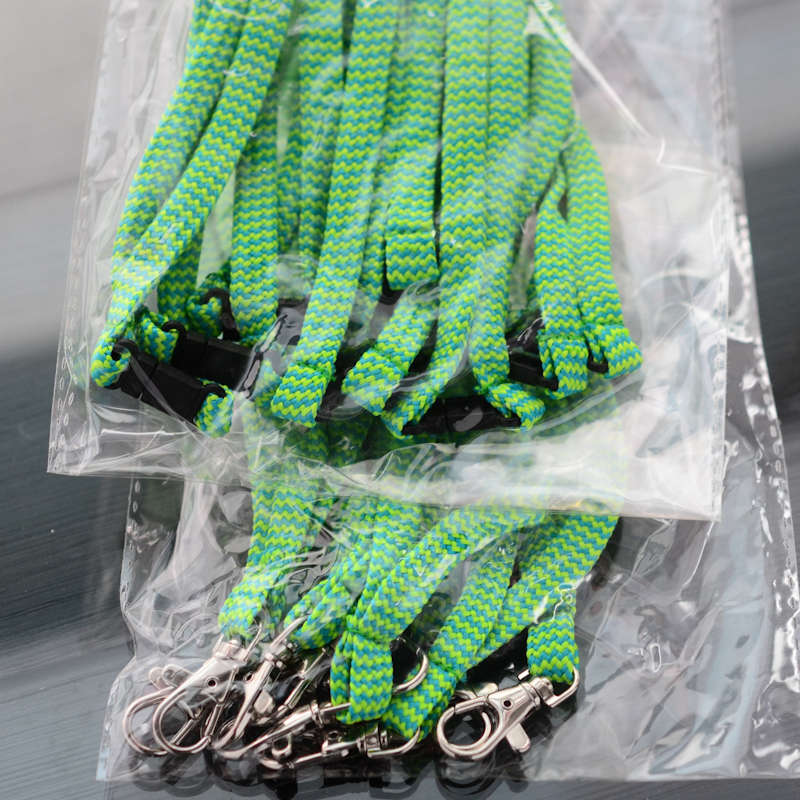 Sour Apple Retro Classic Bootlace Breakaway Lanyard