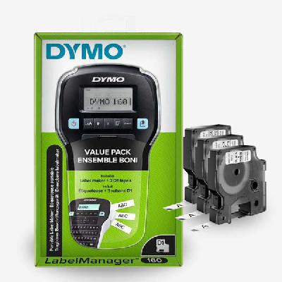 Dymo LabelManager 160P Label Writer Valuepack