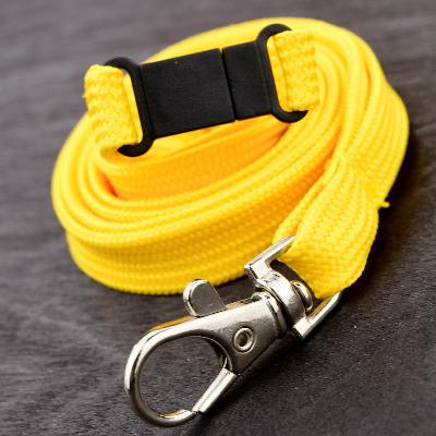 Yellow Classic Bootlace Lanyard, mix and match colors