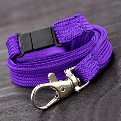 Purple Classic Bootlace Lanyard, mix and match colors